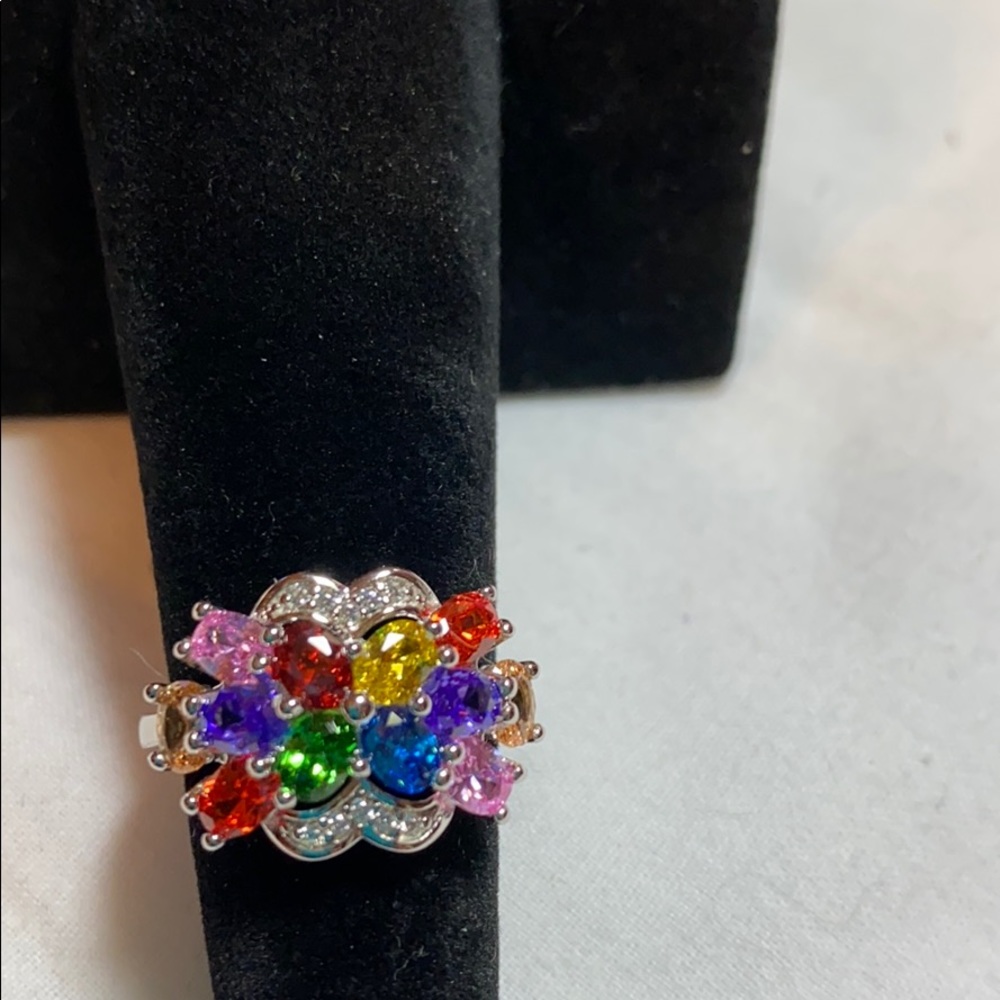 3.09ctw Multicolor Gemstone Simulants